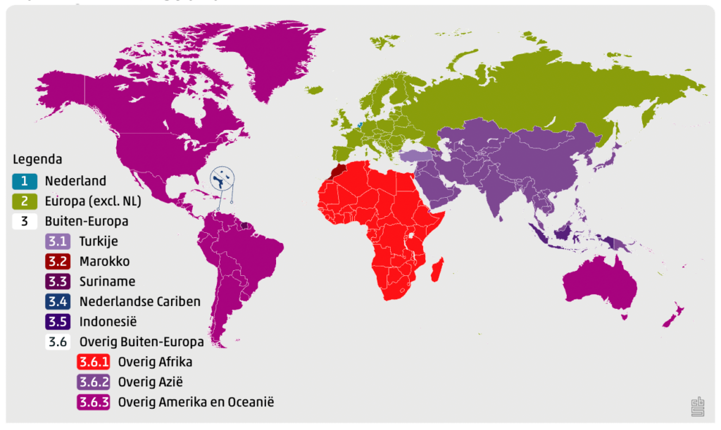 CBS introduceert nieuwe indeling bevolking naar herkomst - WoMagazine