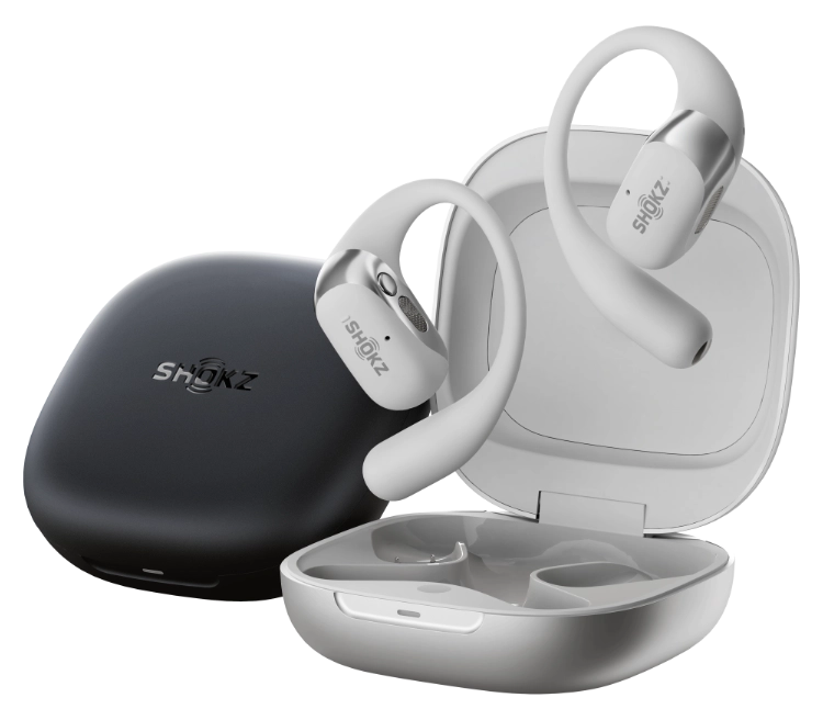SHOKZ_OpenFit 2+_Grey_Render_4