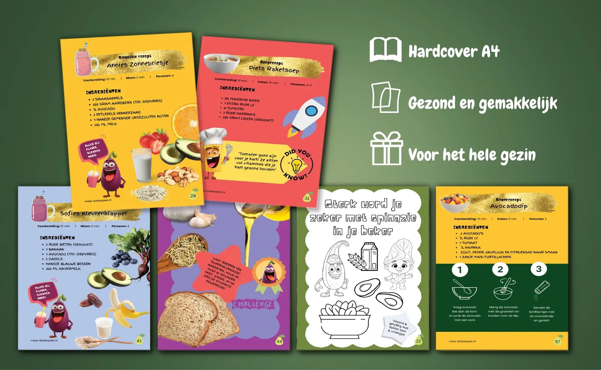 Dokter Peer & zijn vriendjes – Receptenboek 2