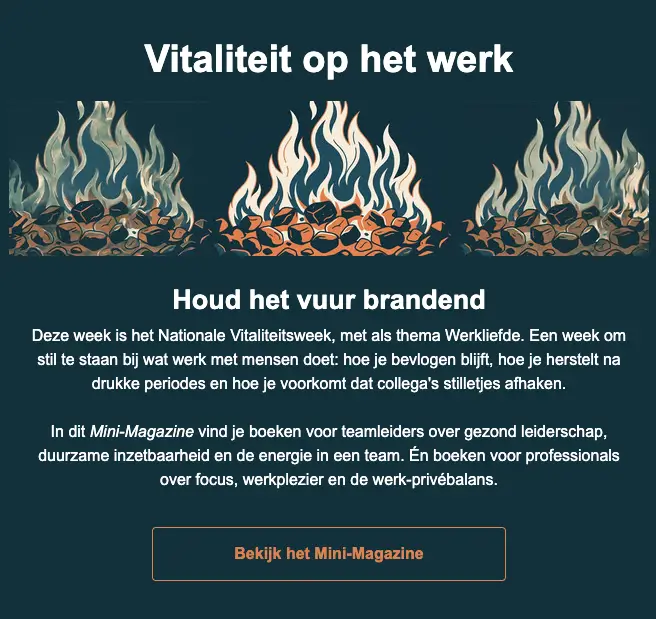 Vitaliteit op het werk